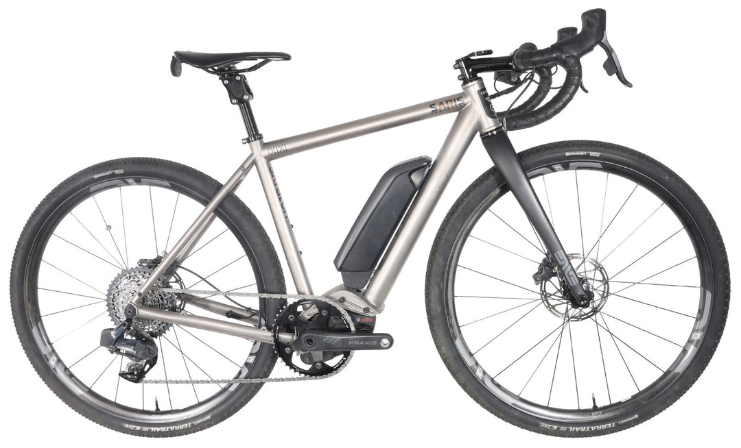 Saris Titanium 1x 12 Sp Road City eBike 52cm Bosch Power Class 3+ SRAM Force AXS