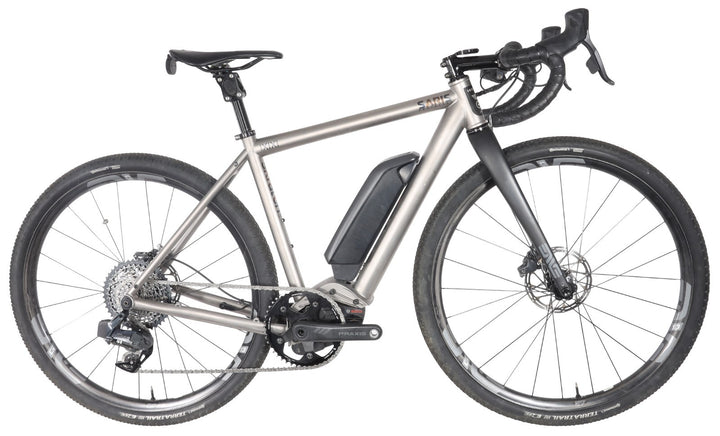 Saris Titanium 1x 12 Sp Road City eBike 52cm Bosch Power Class 3+ SRAM Force AXS