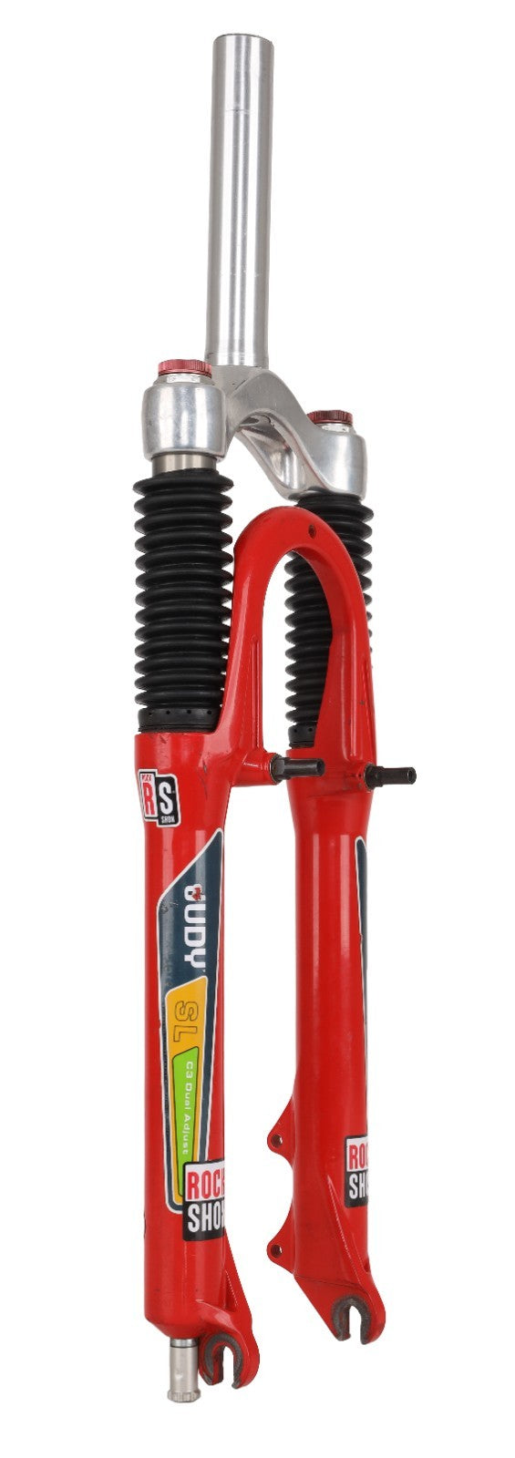 RockShox Judy SL C3 Mountain Bike Fork 26" 100mm 1-1/8" QR V-Brake Disc Vintage