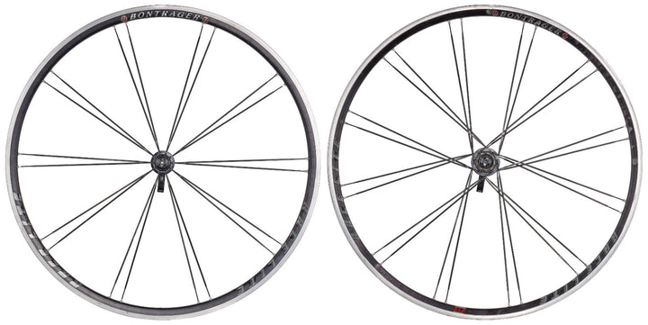 Bontrager Race Lite Alloy Clincher Road Bike Wheelset Shimano 10 Spd Rim QR 700c