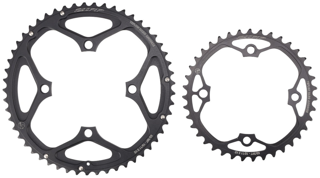 Zipp VumaQuad 2x 10/11 Spd Carbon Road Bike Crankset BB30 175mm 53/39T 110BCD 4B