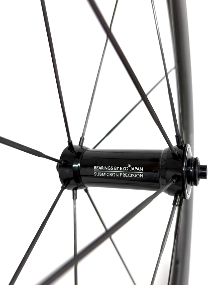 HUNT 50 Wide Aero UD Carbon Spoke Tubeless FRONT Road Wheel 700c EZO Rim QR Race