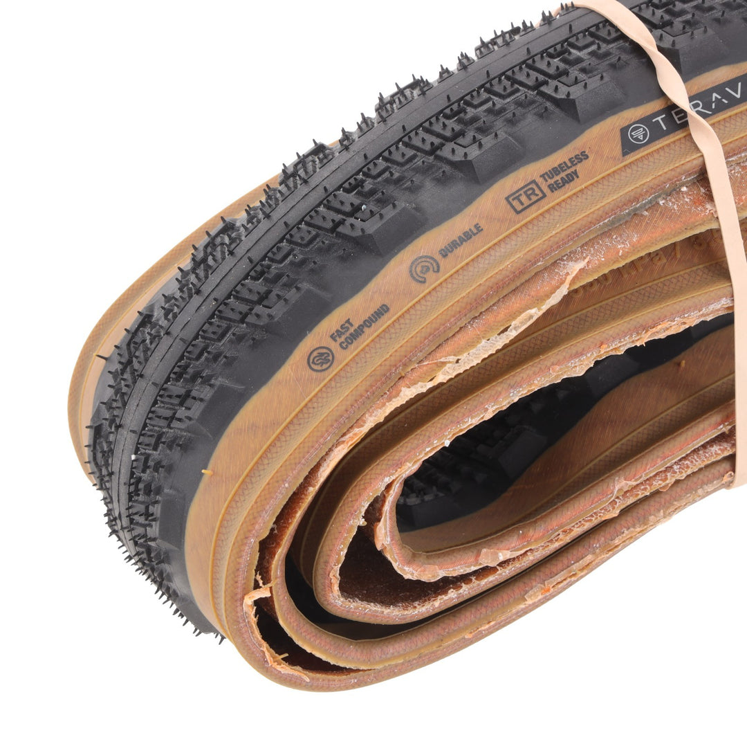 Teravail Washburn Tubeless Gravel Bike Tire 700 x 38c PAIR Tan Wall Cyclocross