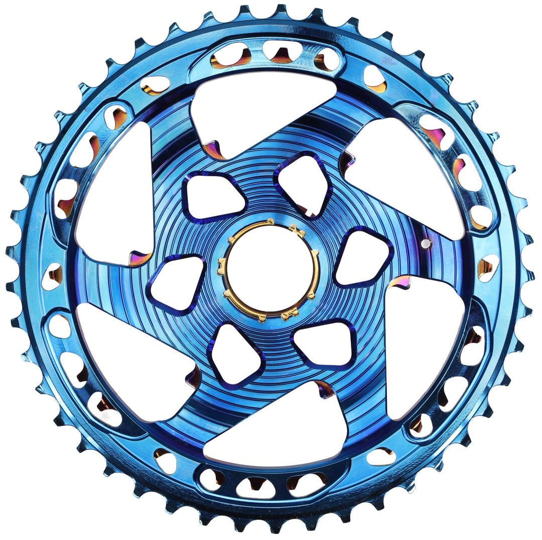 ethirteen Helix Race 12 Spd Gravel XC Bike Cassette 9-45T Intergalactic PVD BLUE