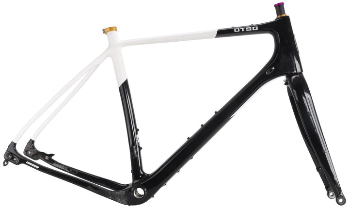 Otso Cycles Waheela C Carbon Gravel Bike Disc Frameset XL BLACK/WHITE 700c 2022