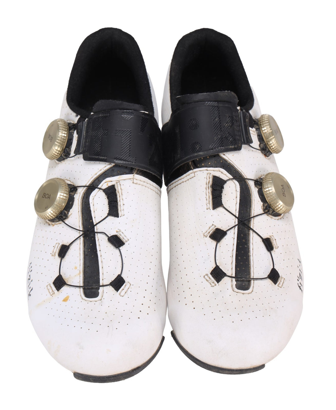 Fizik Vento Infinito Carbon Road Bike Shoes EU 39 US Men 6.75 WHITE 3-Bolt BOA