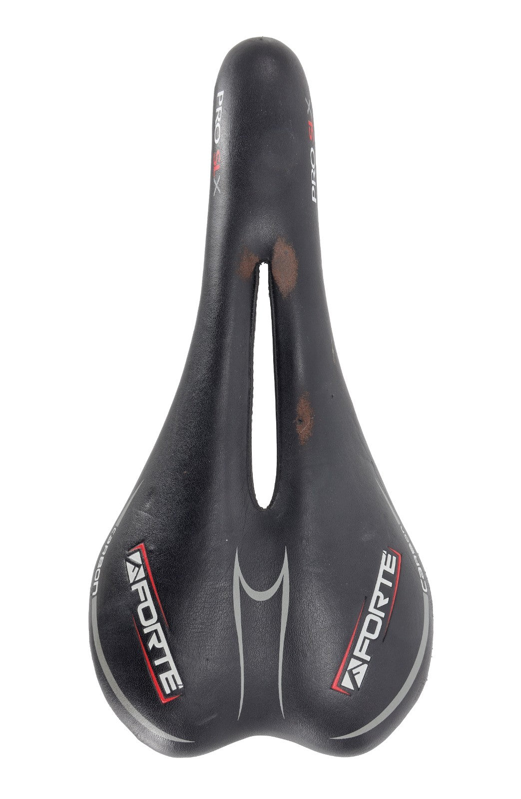 Forte PRO SLX Carbon Shell Road Bike Saddle 130mm 7x 7mm Titanium