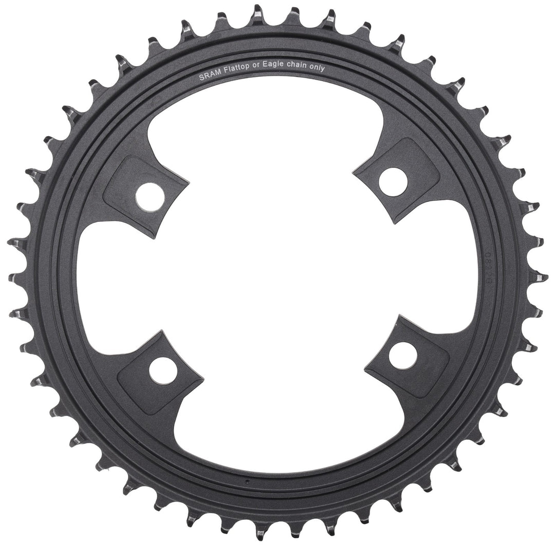 SRAM X-Sync AXS 12/13 Speed Road Bike Chainring 46T 4-Bolt 107 BCD Gravel