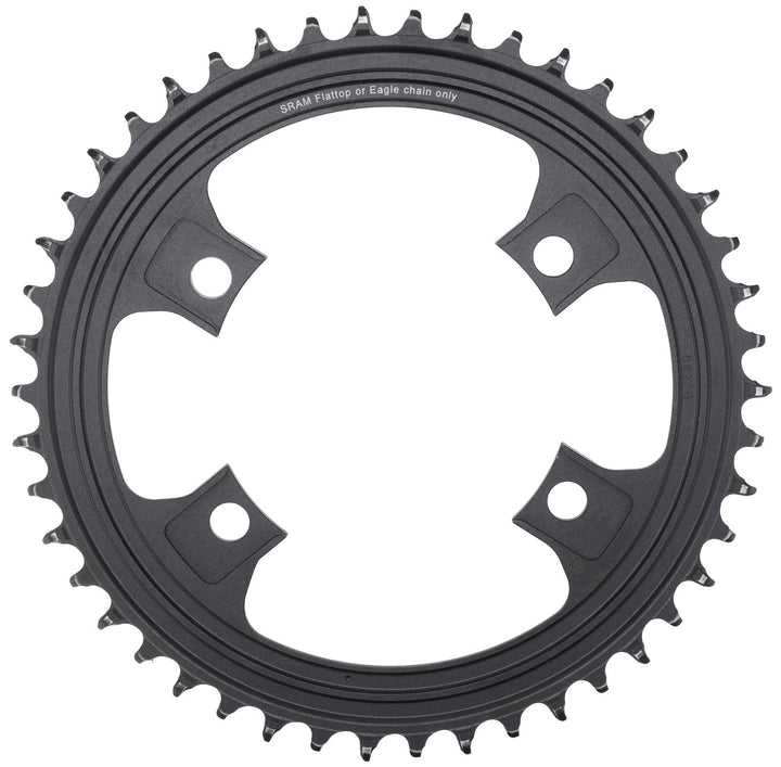 SRAM X-Sync AXS 12/13 Speed Road Bike Chainring 46T 4-Bolt 107 BCD Gravel