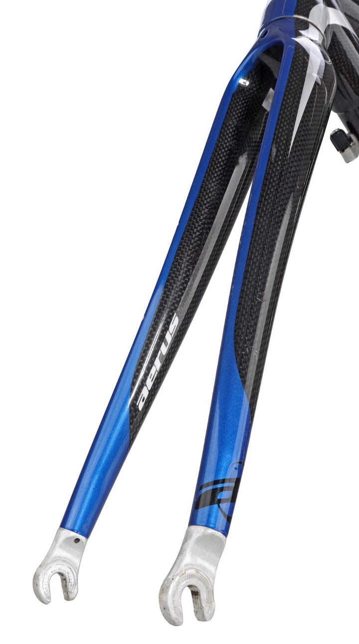 Blue Cycles RC7 Carbon Road Bike Frameset X-Small GLOSS CLEAR Rim QR USA 2008