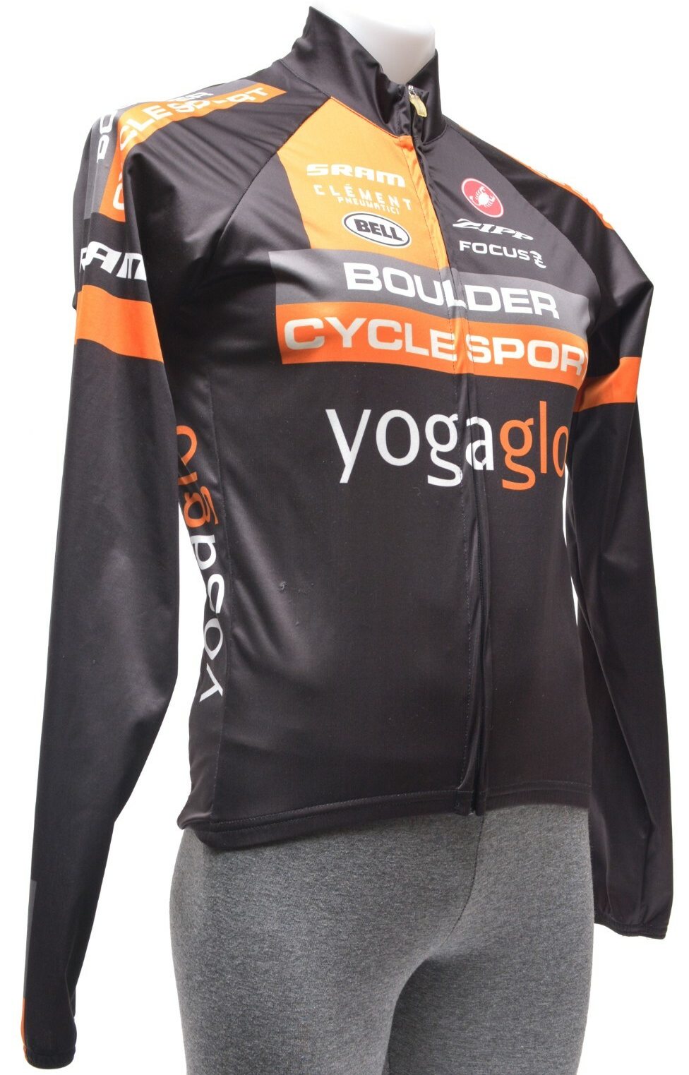 Castelli Espresso Softshell Thermal Wind Cycle Jacket Men XS Boulder Cycle Sport