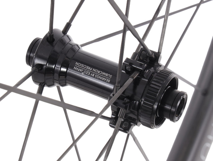 HUNT 54 Aerodynamicist UD Carbon Spoke Disc Tubeless FRONT Road Wheel 700c EZO
