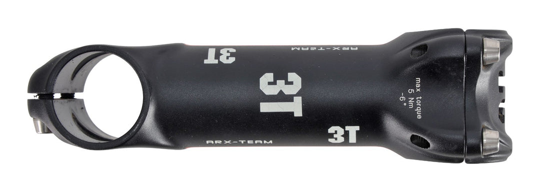 3T ARX-TEAM Alloy Road Bike Stem 31.8x 110mm BLACK 6º 1-1/8"