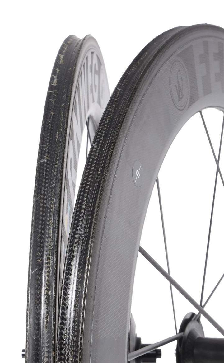 Lightweight Fernweg Carbon Tubular Road Bike Wheelset 11 Spd Shimano 700c Rim QR