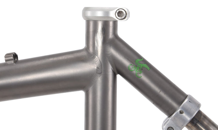Moots YBBeat Titanium Softail Mountain Bike Frame 21" XL 30mm Rim Brake USA Ti