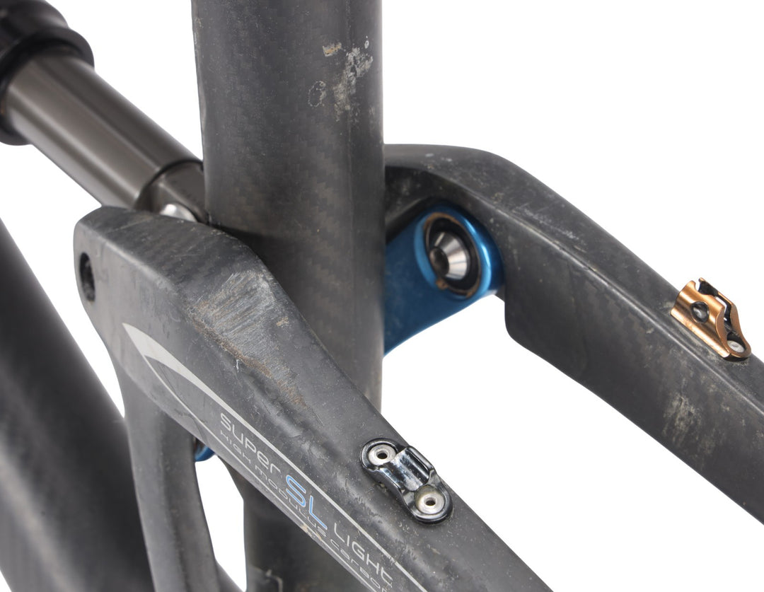 Ibis Mojo SL 26" Carbon QR Disc Mountain Bike Frame LG CLEAR Fox Float RPL 2009
