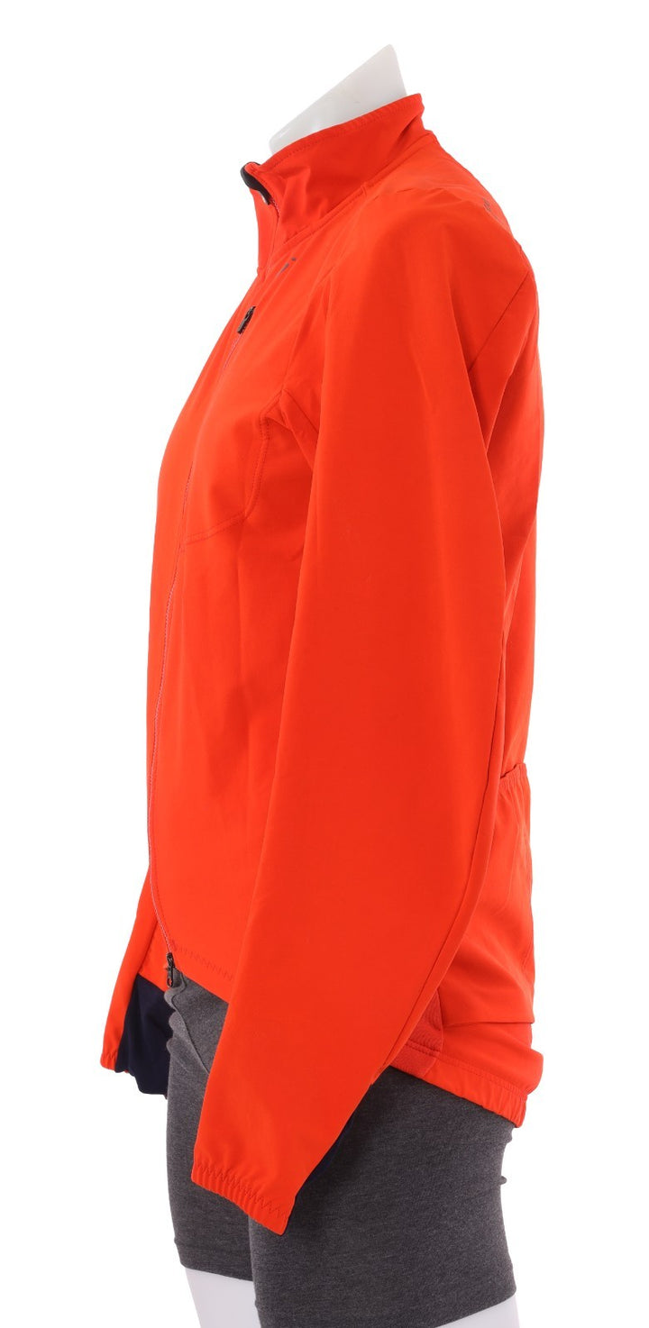 Velocio Signature Softshell Cycling Jacket Men LARGE Orange Road Bike Gravel MTB