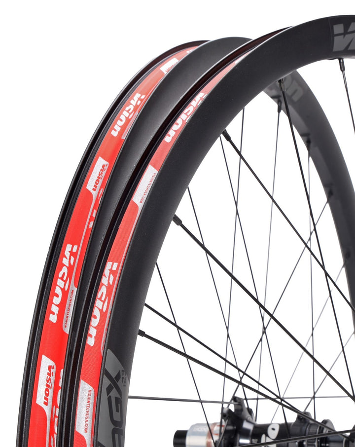 Vision TriMax AGX i23 Alloy Disc Tubeless Gravel Wheelset CL SRAM XDR 12 Sp 700c