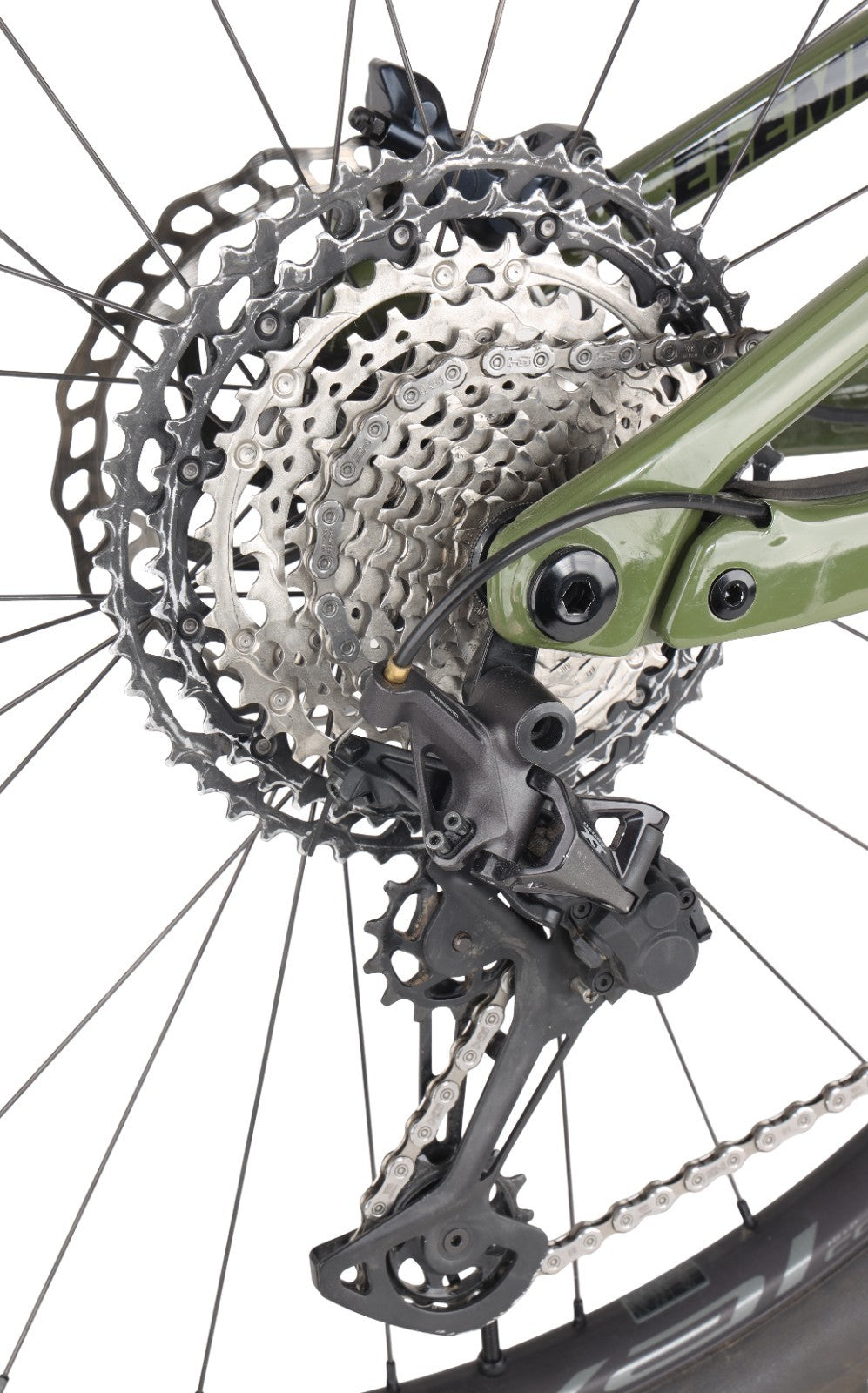 Rocky Mountain Element C70 Shimano 29" Carbon Mtn Bike 1x 12 Sp Green LG XT 2023