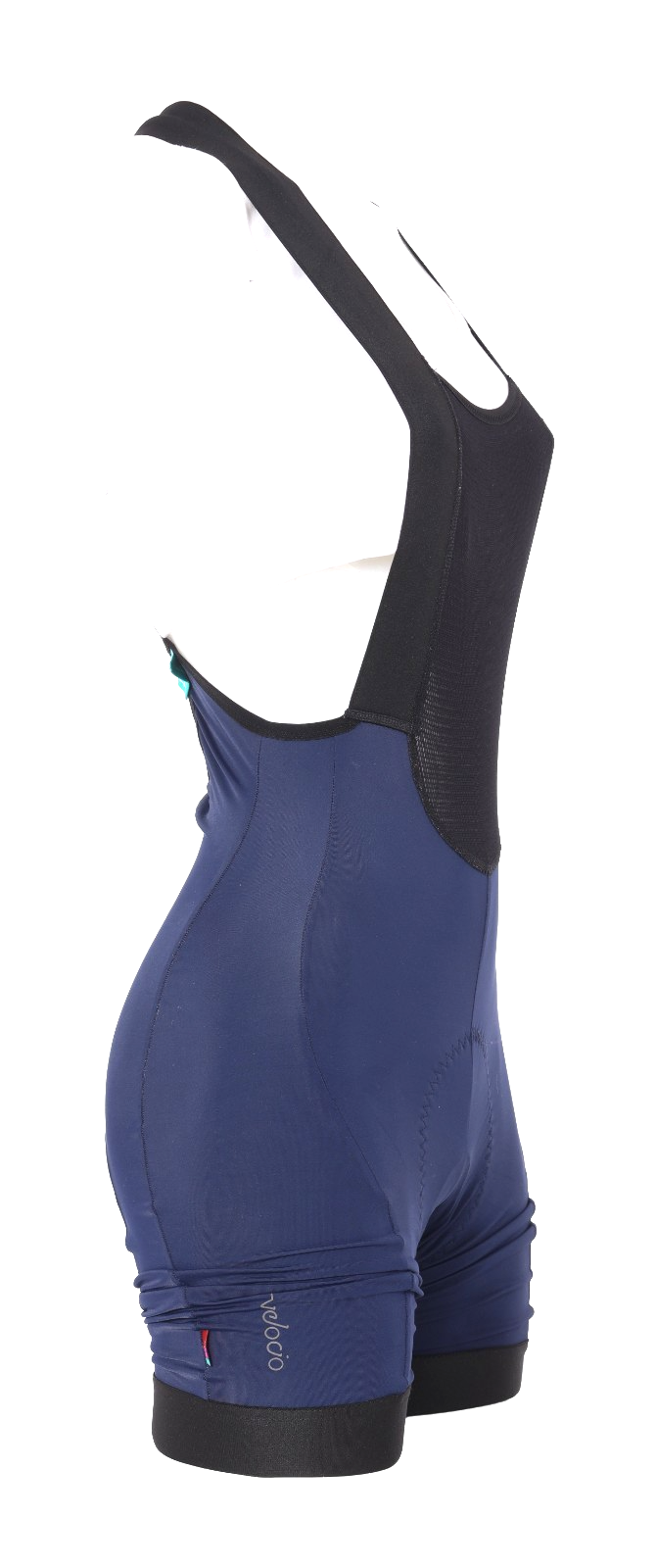 Velocio Signature Cycling Bib Short Women SMALL Navy Road Bike Gravel Cycling