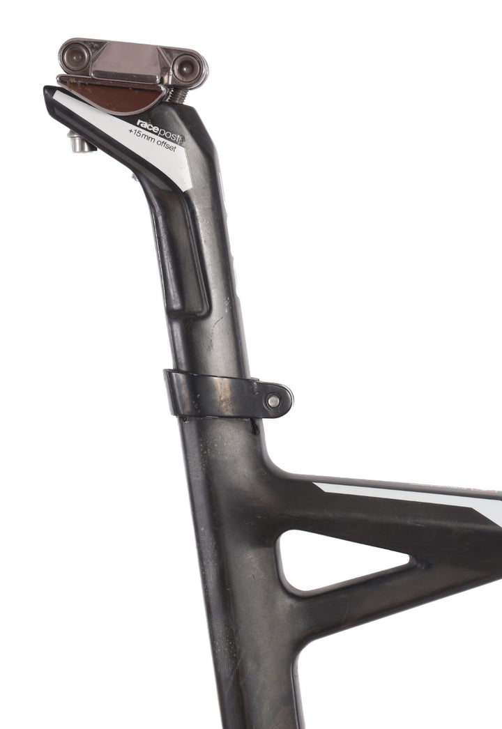 BMC Teammachine SLR01 TCC Carbon Road Bike Frameset 60cm Black/White Rim QR 2013