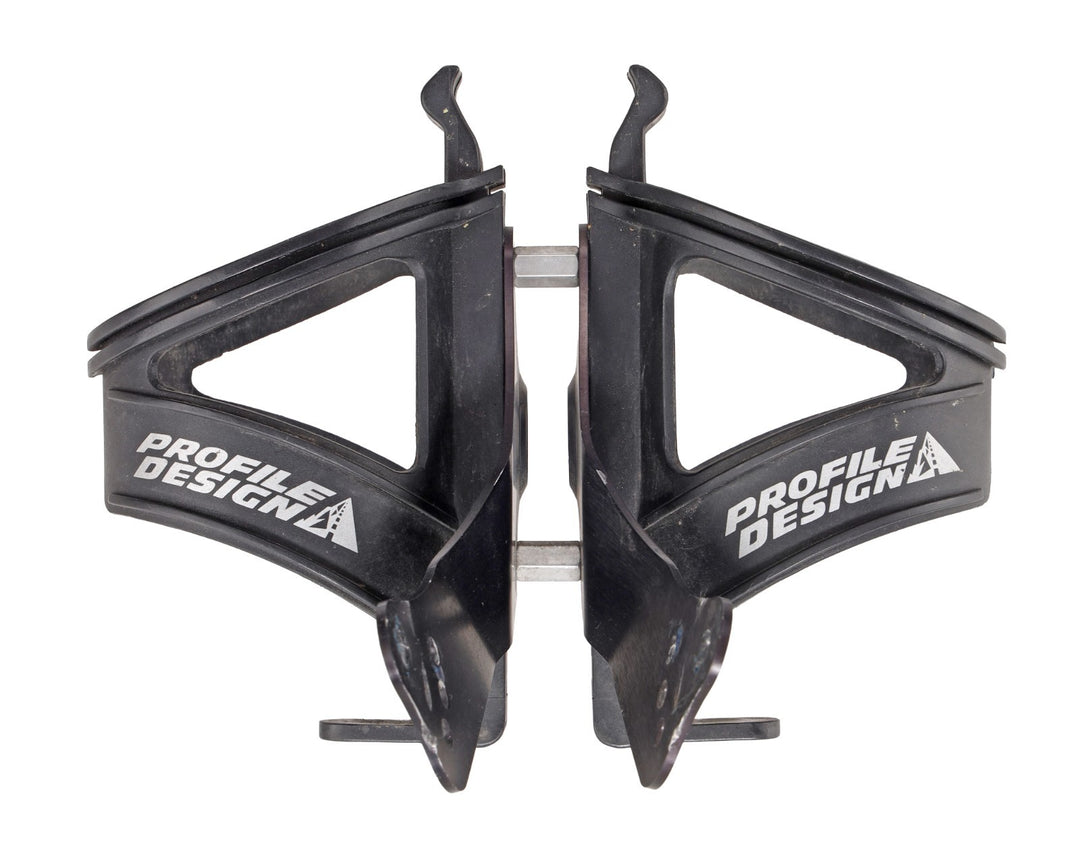 XLAB Turbo Wing Dual Triathlon Bike Mount w/ Profile Design Kage Bottle Cages