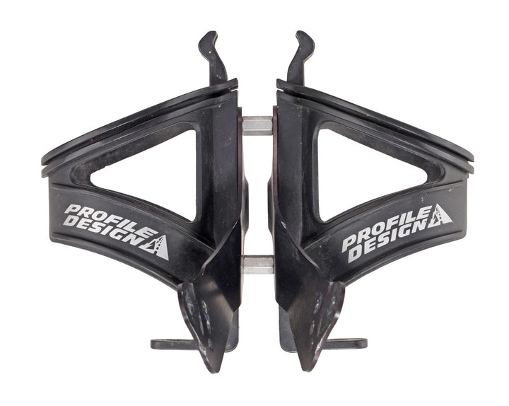 XLAB Turbo Wing Dual Triathlon Bike Mount w/ Profile Design Kage Bottle Cages
