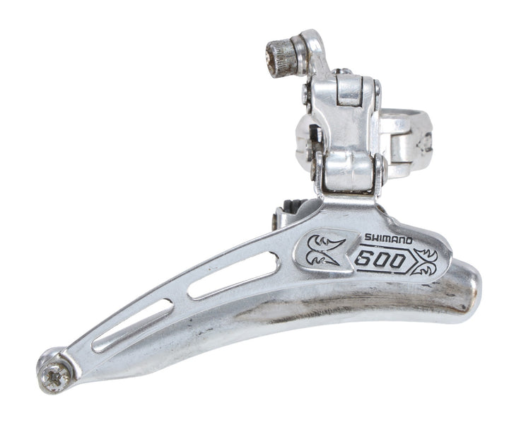 Shimano 600 FD-6200 2 x 6 Spd Road Bike Front Derailleur Clamp-On 28.6mm Vintage