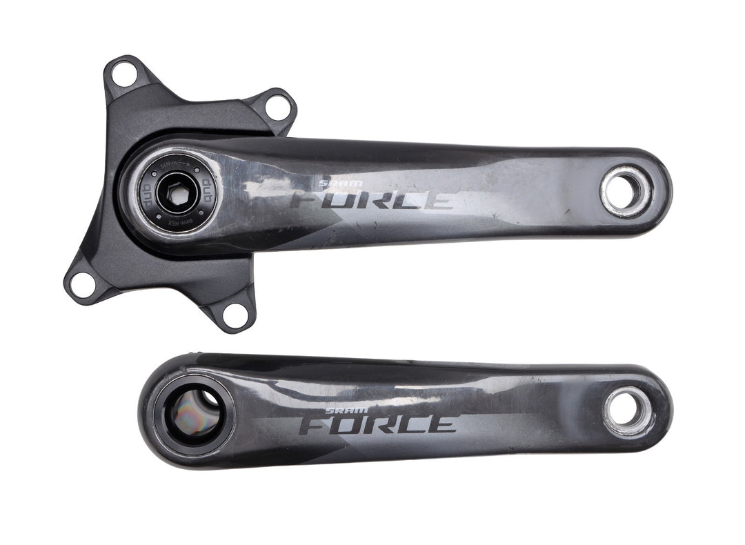 SRAM Force D1 DUB AXS Carbon 2 x 12 Speed Gravel Bike Crank Arms 175mm 107 BCD