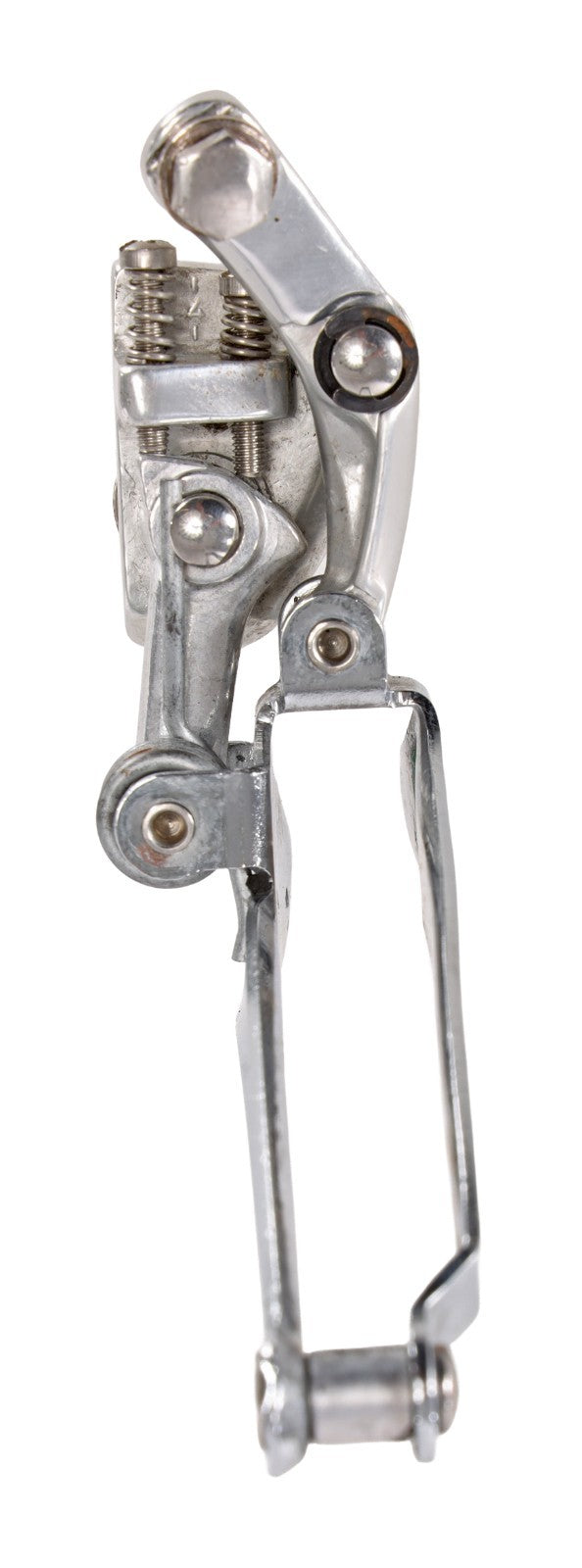 Campagnolo Croce d' Aune C023 Road Bike Front Derailleur 2 x 8s SILVER Braze-On