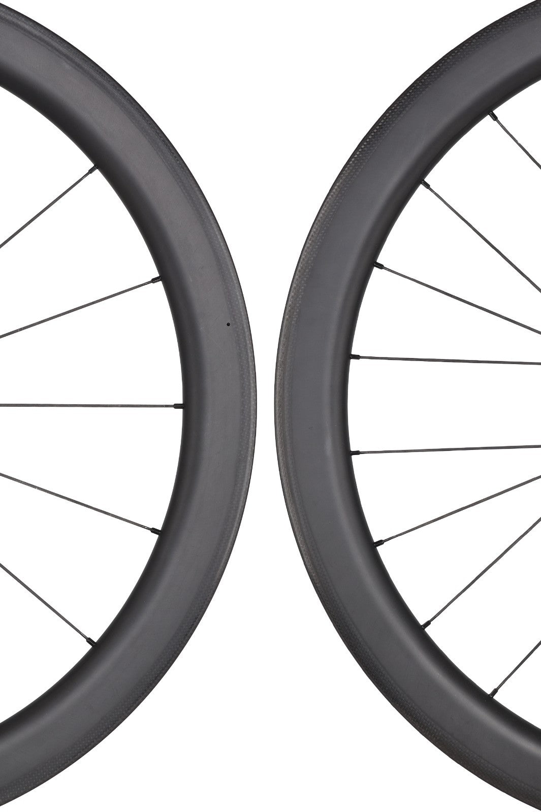 HUNT 50 Carbon Wide Aero Road Wheelset Tubeless Shimano 11 Spd 700c QR Rim Brake