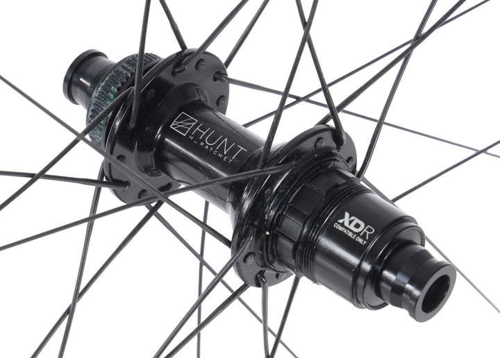 HUNT 30 Carbon Disc Tubeless Road/Gravel Bike REAR Wheel SRAM XDR 12 Spd 700c CX