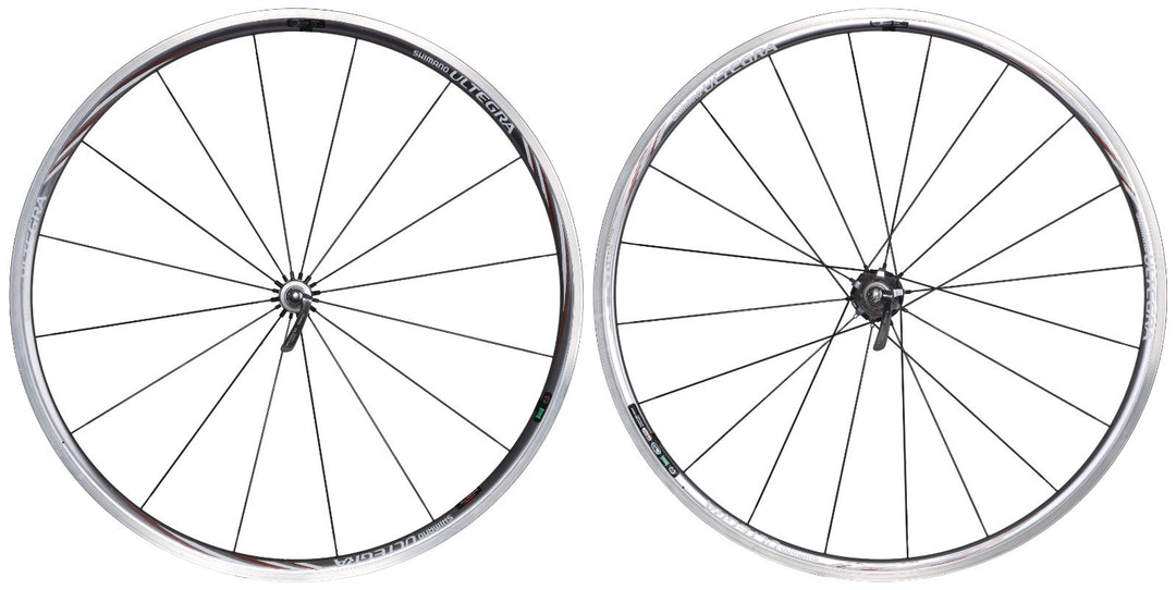 Shimano Ultegra WH-6600 Alloy Road Bike 10 Spd Wheelset 700c Rim Brake QR Cross