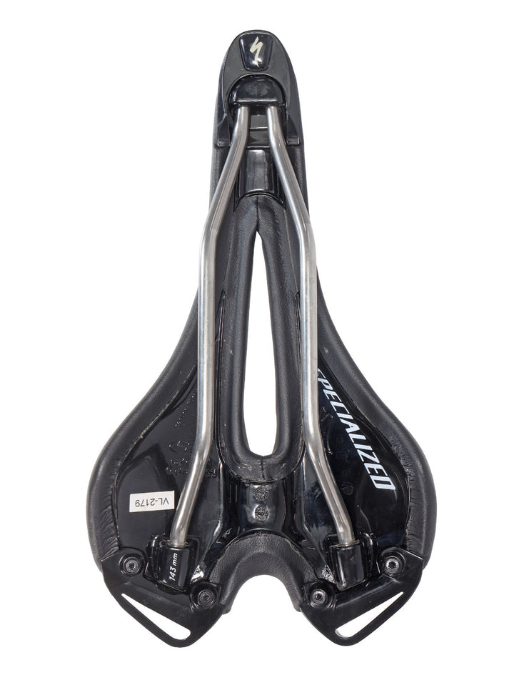 Specialized Toupe RBX Road Bike Saddle 143mm 7x 7mm Hollow Ti BLACK Gravel