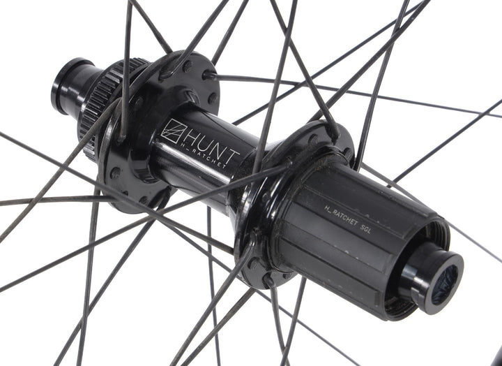 HUNT 50 Carbon Disc Tubeless Road/Gravel Bike REAR Wheel Shimano 11 Spd 700c CX