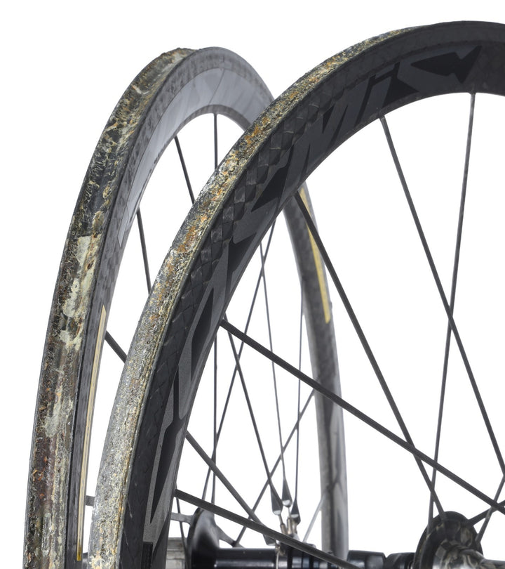 Mavic Cosmic Carbone Ultimate SSC Tubular Road Wheelset Shimano 11s 700c Rim QR