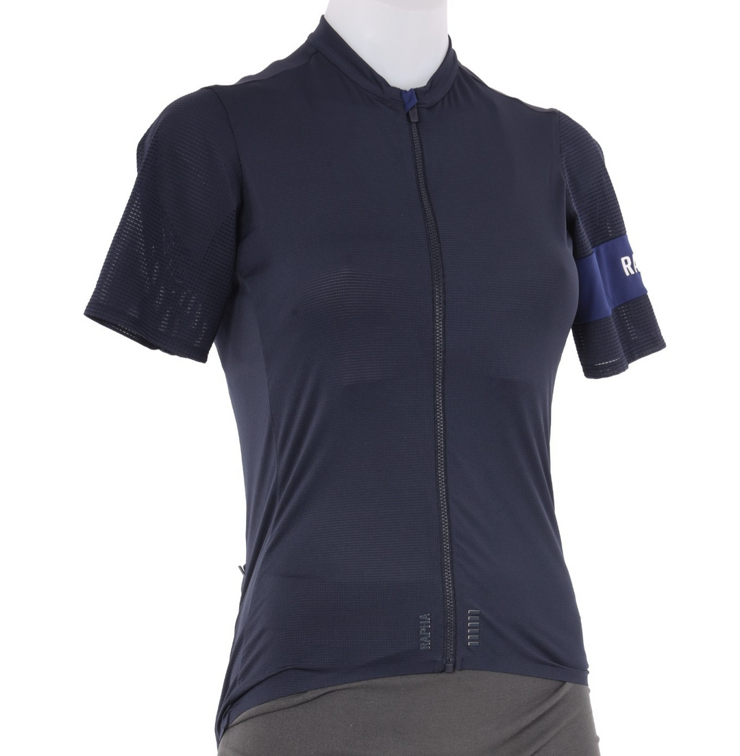 Rapha Pro Team Flyweight Short Sleeve Jersey Women MEDIUM Navy Road Bike