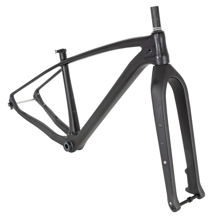 TanTan SERAPH Rigid Carbon Hardtail Mountain Bike Frameset 29" MEDIUM Black MTB