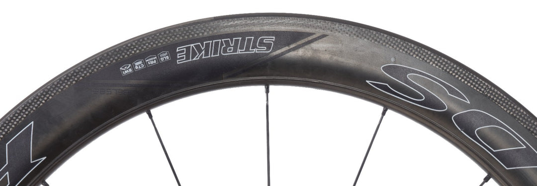Reynolds Strike 60 SLG Carbon Tubeless Road Bike FRONT Wheel 700c QR Rim Brake