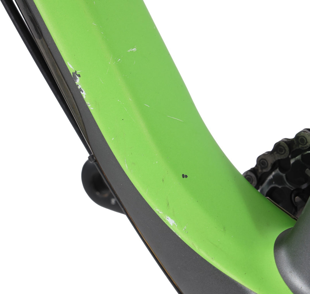 Niner Air 9 Carbon 29" Hardtail Mtn Bike 2x10s LG Grey/Green Fox Shimano XT 2016