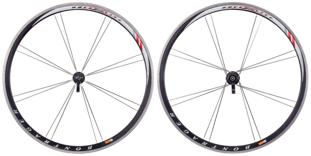 Bontrager Race X Lite Alloy Clincher Road Wheelset Shimano 10 Spd Rim QR 700c TT