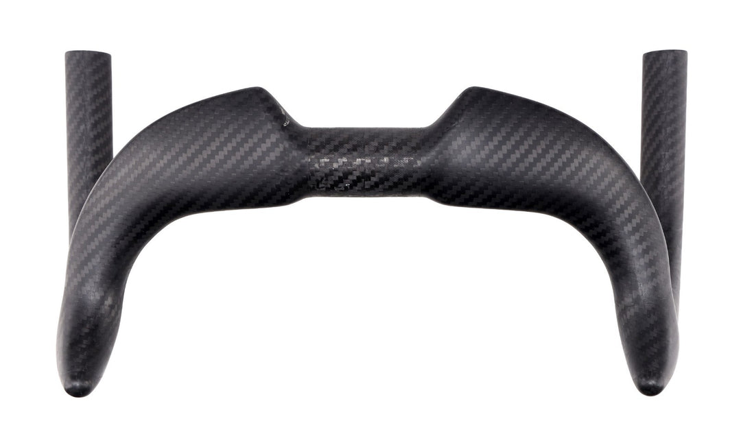 Velobike Bunch Bars Carbon Track Bike Endurance Handlebar 31.8 x 26cm 17º Flare