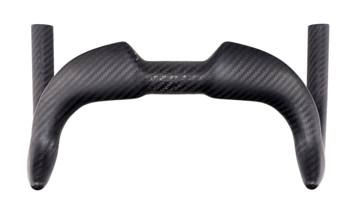 Velobike Bunch Bars Carbon Track Bike Endurance Handlebar 31.8 x 26cm 17º Flare