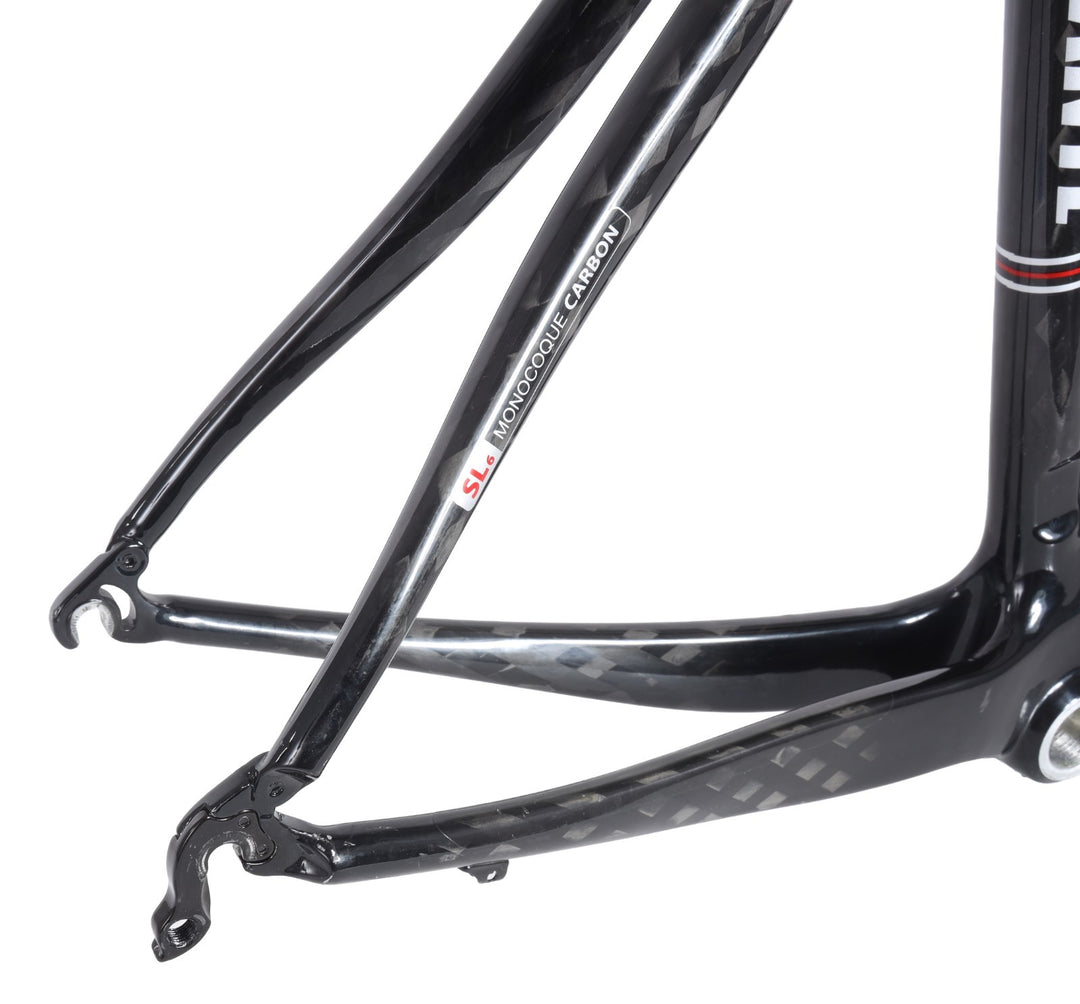 Scattante SL6 Race Carbon Road Bike Frameset MED 53cm BLACK 700c Rim Brake 2008