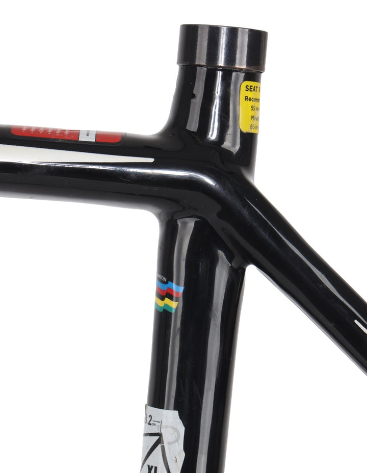 Specialized Roubaix Pro Carbon Road Bike Frameset 58cm BLACK 700c QR Rim 2008