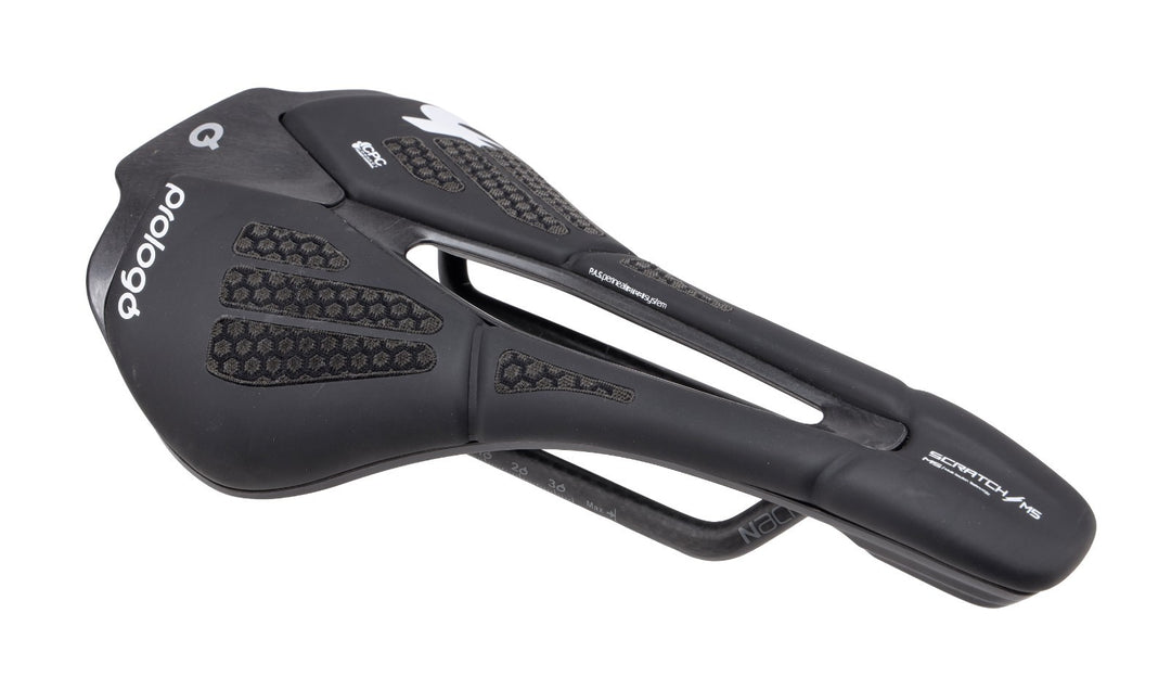 Prologo Scratch M5 PAS CPC Road Bike Saddle 140mm 7x 9mm NACK Carbon Gravel