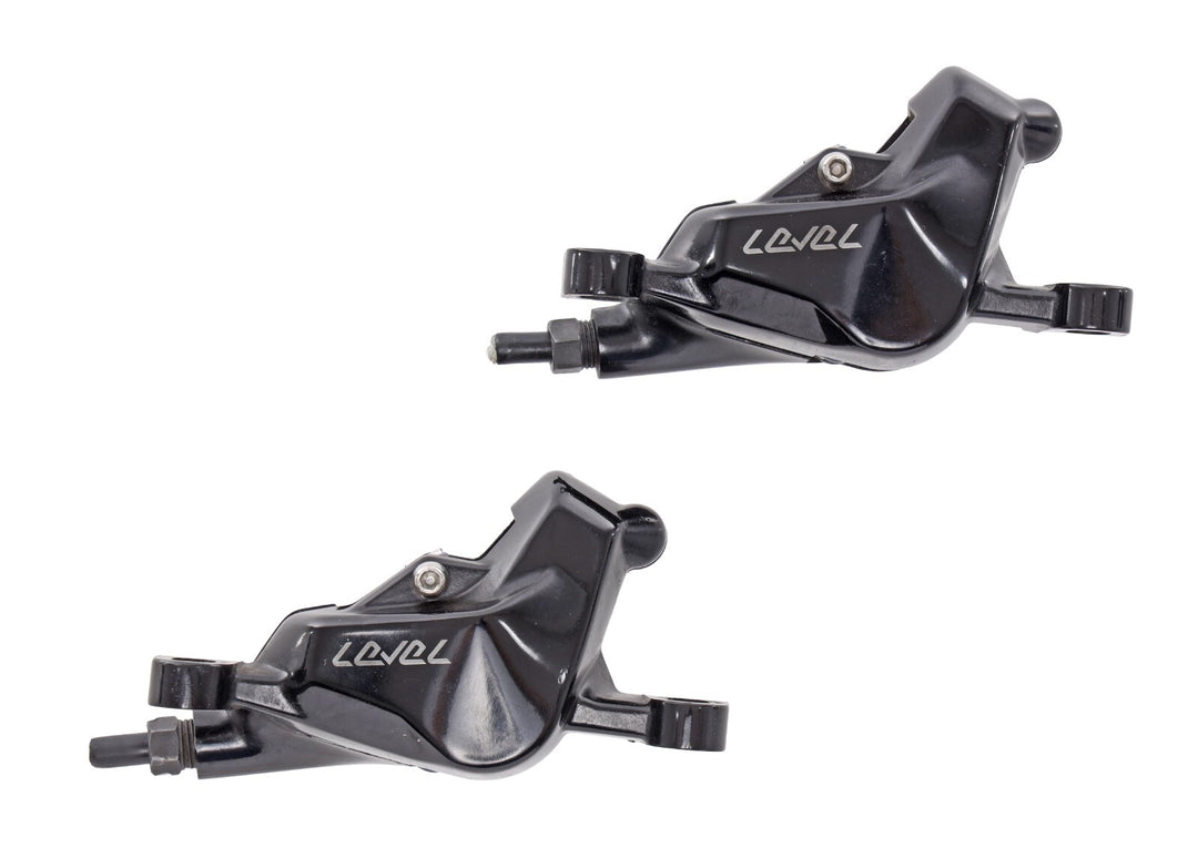 SRAM Level Silver Stealth Hydr Disc Brake Caliper SET Mountain Bike MTB 2 Piston