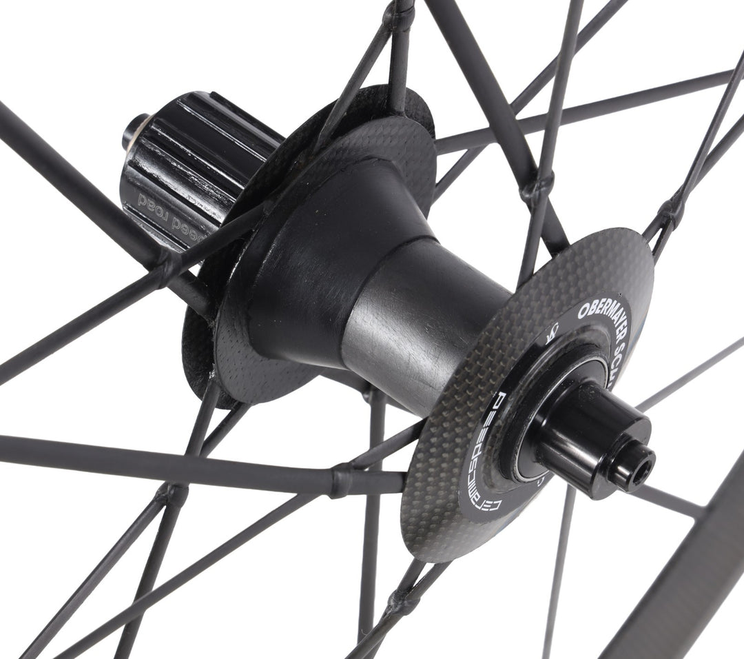 Lightweight Meilenstein Obermayer Carbon Tubular Wheelset 11 Spd HG 700c Rim QR