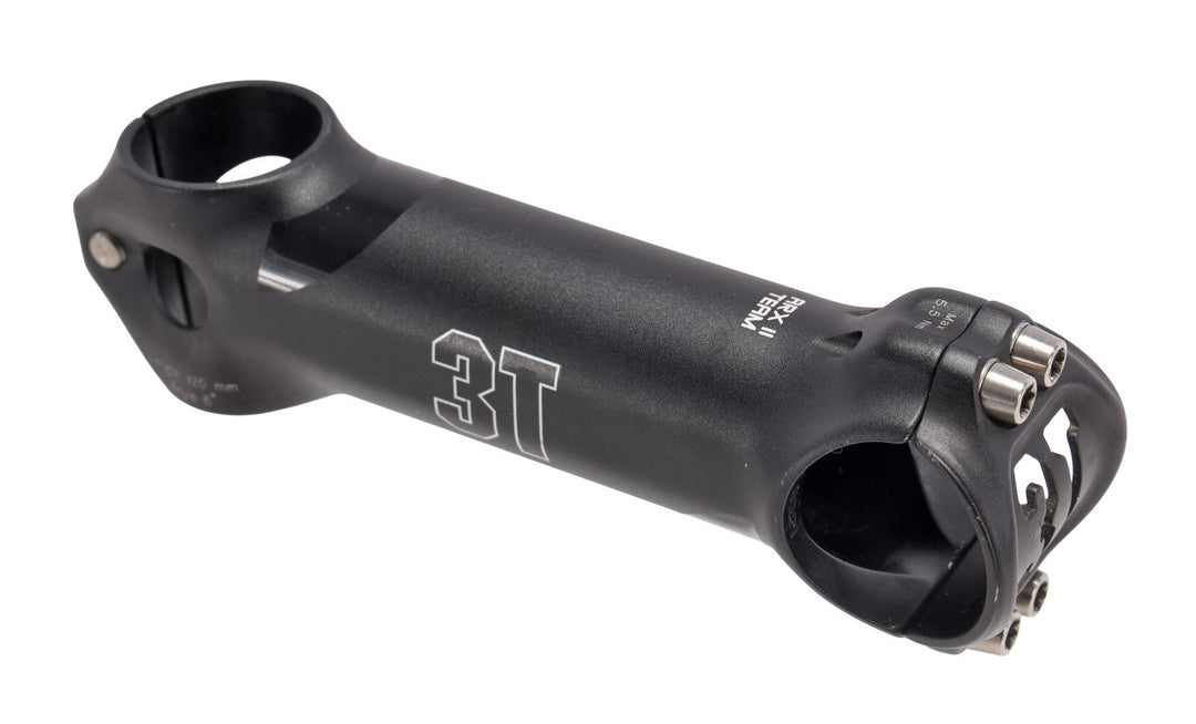 3T ARX II Team Alloy Road Bike Stem 31.8x 120mm BLACK 6º Gravel 1 1/8" Race CX