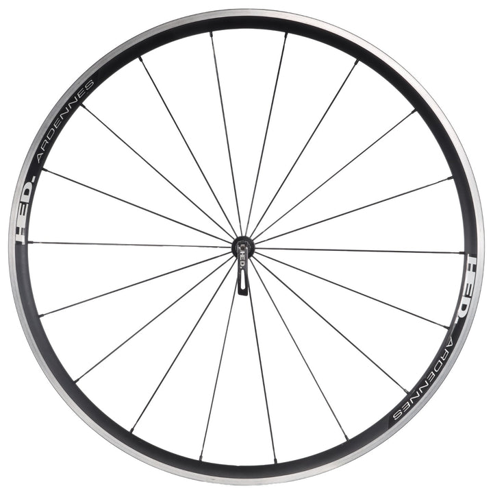 HED Ardennes Alloy Clincher Road Bike FRONT Wheel 700c QR Rim Brake Radial Race